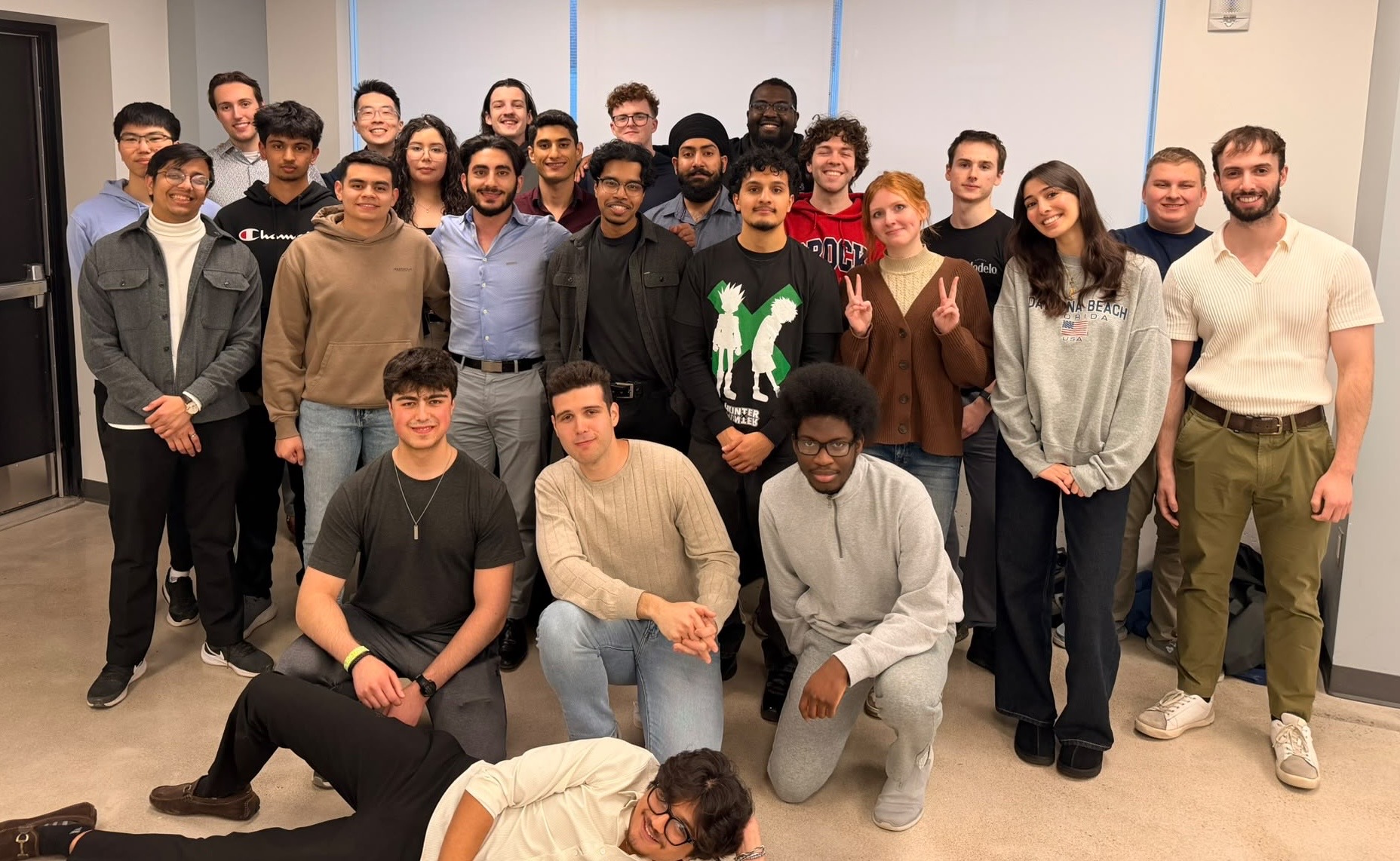 Group picture of people from the Computer Science Club
